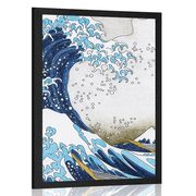 AFFICHE – REPRODUCTION LA GRANDE VAGUE DE KANAGAWA - KATSUSHIKA HOKUSAI - NATURE - AFFICHES