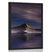 AFFICHE – MONTAGNES FUTURISTES - L'UNIVERS ET LES ÉTOILES - AFFICHES