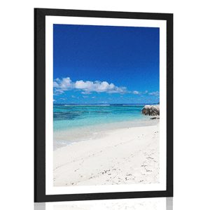 AFFICHE – PLAGE ANSE SOURCE - NATURE - AFFICHES