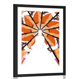 AFFICHE AVEC PASSE-PARTOUT – MÉDITATION EXTRAORDINAIRE - MOTIFS DE NOTRE ATELIER - AFFICHES