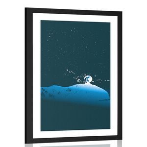 AFFICHE – CIEL MAGIQUE AVEC PASSE-PARTOUT - MOTIFS DE NOTRE ATELIER - AFFICHES