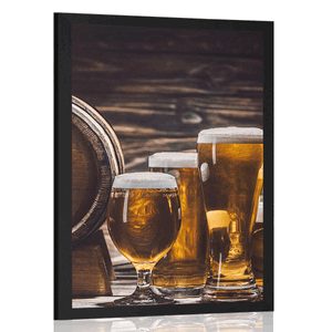 AFFICHE – FESTIVAL DE BIÈRE - AVEC UN MOTIF DE CUISINE - AFFICHES