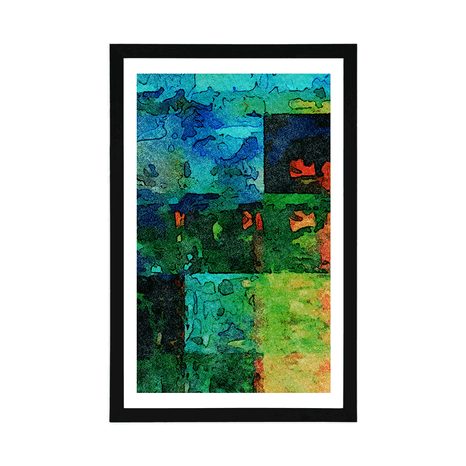 AFFICHE – ART PLASTIQUE MODERNE - ABSTRAIT ET À MOTIFS - AFFICHES