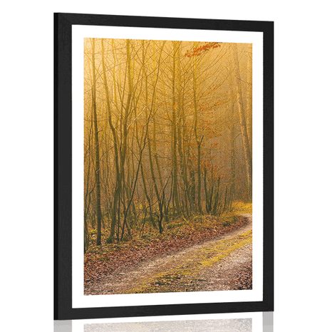 AFFICHE – CHEMIN VERS LA FORÊT - NATURE - AFFICHES