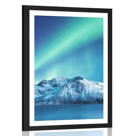 AFFICHE – AURORE POLAIRE ARCTIQUE - NATURE - AFFICHES
