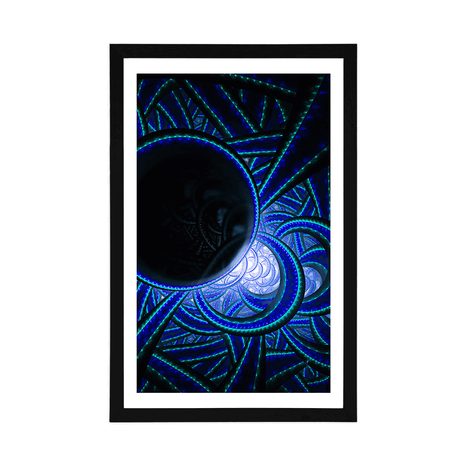 AFFICHE – MOTIFS MYSTÉRIEUX - ABSTRAIT ET À MOTIFS - AFFICHES