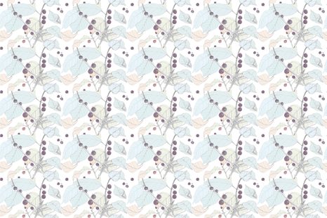 PAPIER PEINT – BAIES DE GROSEILLE À MAQUEREAU - PAPIERS PEINTS NATURE - PAPIERS PEINTS PANORAMIQUES