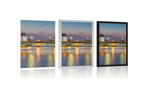 AFFICHE – PARIS DE NUIT - VILLES - AFFICHES