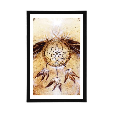 AFFICHE – ATTRAPE-RÊVES INDIEN - FENG SHUI - AFFICHES