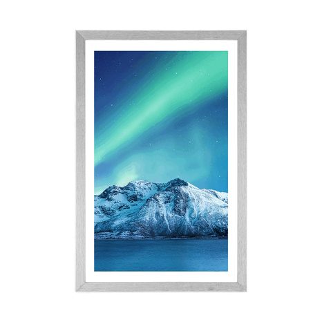 AFFICHE – AURORE POLAIRE ARCTIQUE - NATURE - AFFICHES