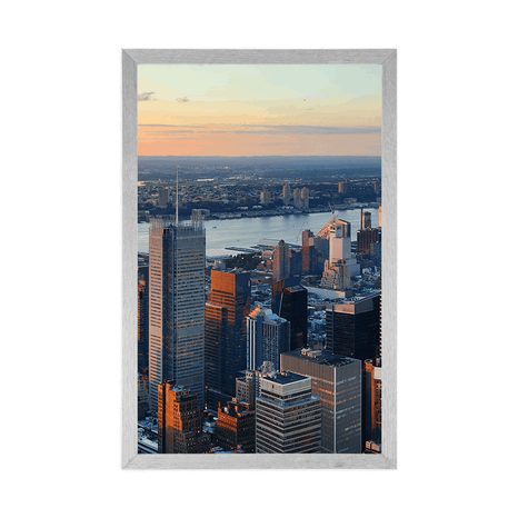 AFFICHE – PANORAMA DE LA VILLE DE NEW YORK - VILLES - AFFICHES