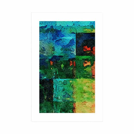 AFFICHE – ART PLASTIQUE MODERNE - ABSTRAIT ET À MOTIFS - AFFICHES