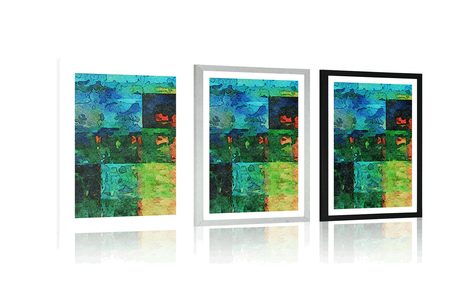 AFFICHE – ART PLASTIQUE MODERNE - ABSTRAIT ET À MOTIFS - AFFICHES