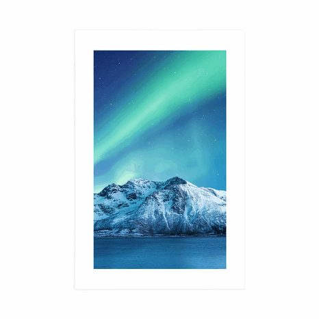 AFFICHE – AURORE POLAIRE ARCTIQUE - NATURE - AFFICHES