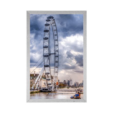 AFFICHE – LONDRES UNIQUE ET LA TAMISE - VILLES - AFFICHES