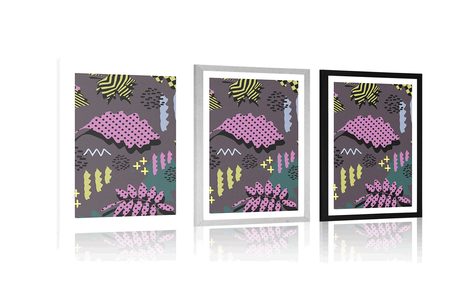 AFFICHE – FEUILLES UNIQUES - ABSTRAIT ET À MOTIFS - AFFICHES