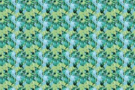 PAPIER PEINT – ABSTRACTION DE FEUILLES DE JARDIN - PAPIERS PEINTS NATURE - PAPIERS PEINTS PANORAMIQUES