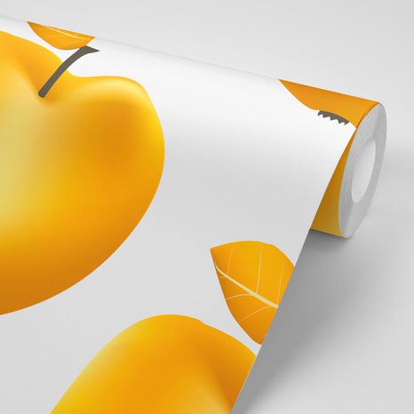 PAPIER PEINT – POMME DORÉE - PAPIERS PEINTS NOURRITURE ET BOISSONS - PAPIERS PEINTS PANORAMIQUES