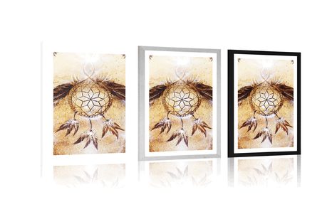 AFFICHE – ATTRAPE-RÊVES INDIEN - FENG SHUI - AFFICHES