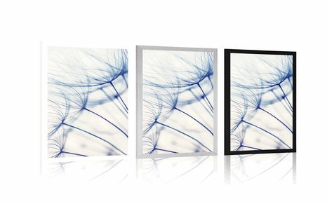 AFFICHE – PISSENLIT DANS UNE RÉALISATION UNIQUE - FLEURS - AFFICHES