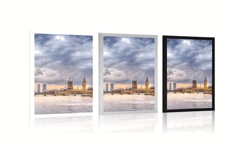 AFFICHE – LONDRES UNIQUE - VILLES - AFFICHES