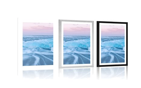 AFFICHE – OCÉAN GLACÉ - NATURE - AFFICHES