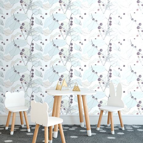 PAPIER PEINT – BAIES DE GROSEILLE À MAQUEREAU - PAPIERS PEINTS NATURE - PAPIERS PEINTS PANORAMIQUES