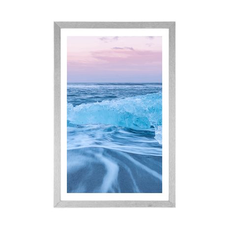 AFFICHE – OCÉAN GLACÉ - NATURE - AFFICHES