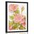 AFFICHE AVEC PASSE-PARTOUT – BOUQUET VINTAGE DE ROSES - FLEURS - AFFICHES
