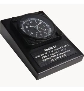 CESTOVNÍ BUDÍK BULOVA LUNAR PILOT B1971 - STOLNÍ HODINY - OSTATNÍ