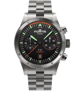 FORTIS FLIEGER F-43 BICOMPAX F4240004 - FLIEGER - ZNAČKY