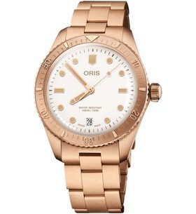 ORIS DIVERS SIXTY-FIVE DATE WHITE STAR 01 733 7771 3151-07 8 19 15 - DIVERS - ZNAČKY