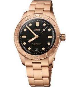 ORIS DIVERS SIXTY-FIVE DATE SEPIA 01 733 7771 3154-07 8 19 - DIVERS - ZNAČKY