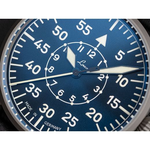 LACO FLIEGER KARLSRUHE PRO BLAU 43 HANDWINDING - FLIEGER PRO - ZNAČKY