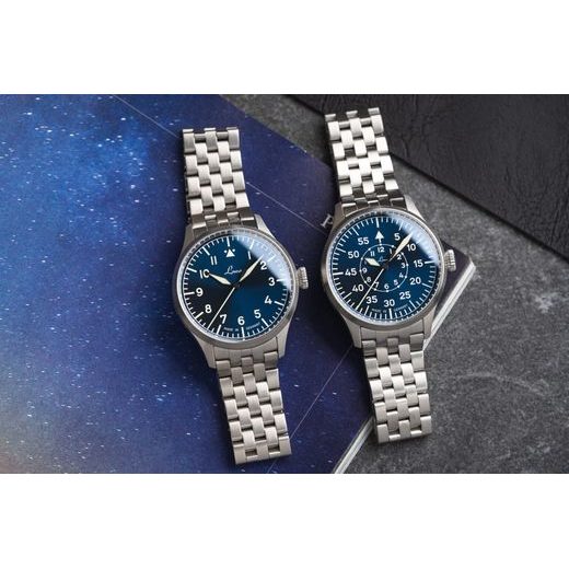 LACO FLIEGER KARLSRUHE PRO BLAU 43 HANDWINDING - FLIEGER PRO - ZNAČKY