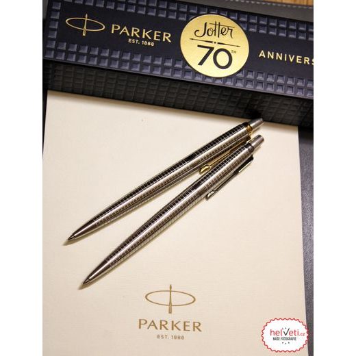 PARKER JOTTER SE 70TH STAINLESS STEEL CT KULIČKOVÉ PERO 1502/1805530 - PERA A DIÁŘE - OSTATNÍ
