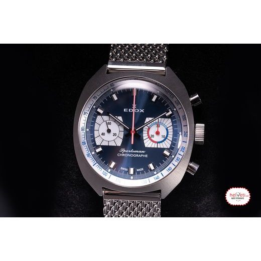 EDOX SPORTSMAN CHRONOGRAPHE AUTOMATIC LIMITED EDITION 08202-3BU-BUIN - SPORTSMAN - ZNAČKY
