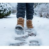 Gyermek téli csizma GROOVY 2.0 Brown/Yellow Gore-TEX, Superfit,1-106314-3000