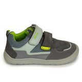 Fiú mezítlábas tornacipő KAMERON GREY, Protetika, szürke