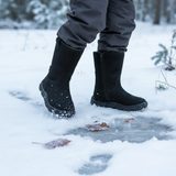 Lányok téli mezítlábas csizma ZERU TEX BOOT Fekete, Froddo, G3160242-1