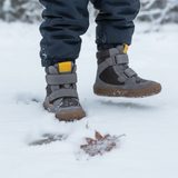 Gyermek téli mezítlábas cipő TEX WINTER szürke, Froddo, G3160233-3, szürke