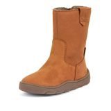 Lány téli barefoot csizma ZERU TEX BOOT Cognac G3160257