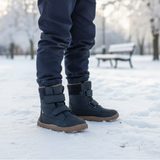 Fiú téli mezítlábas cipő ZERU TEX WINTER sötétkék, Froddo, G3160240