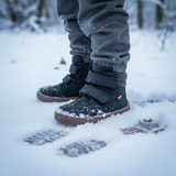 Fiú téli mezítlábas cipő ZERU TEX sötétkék, Froddo, G2110150