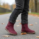 Lány téli barefoot csizma ZERU TEX BOOT Bordeaux G3160257-6