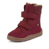 Lány téli barefoot cipő ZERU TEX WINTER Bordeaux Froddo G3160240-8