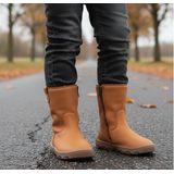 Lány téli barefoot csizma ZERU TEX BOOT Cognac G3160257
