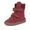 Lányok téli mezítlábas cipő ZERU TEX WINTER Bordaux, Froddo, G3160240-5, piros