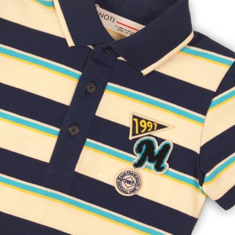 PÓLÓ FIÚK POLO RÖVID UJJÚ, MINOTI, JEEP 3, GYEREK