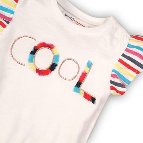 PÓLÓ LÁNYOK RÖVID UJJÚ, MINOTI, FUNHOUSE 2, FEHÉR